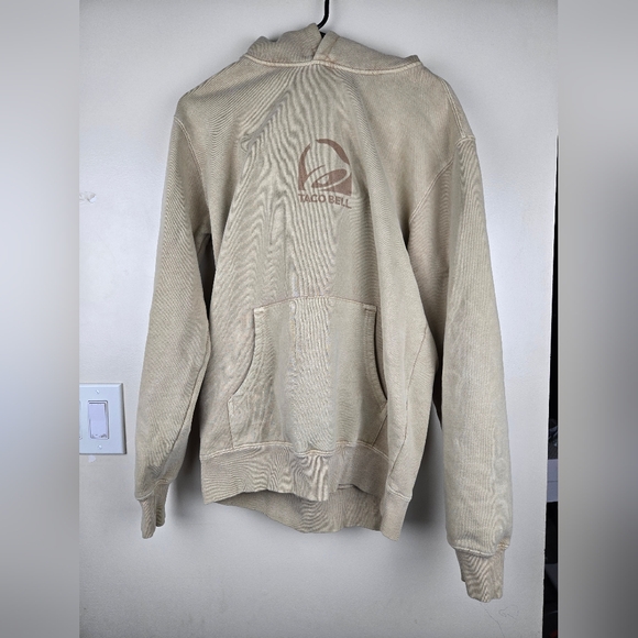 Taco Bell Sage Color Hoodie Size M - Picture 3 of 5